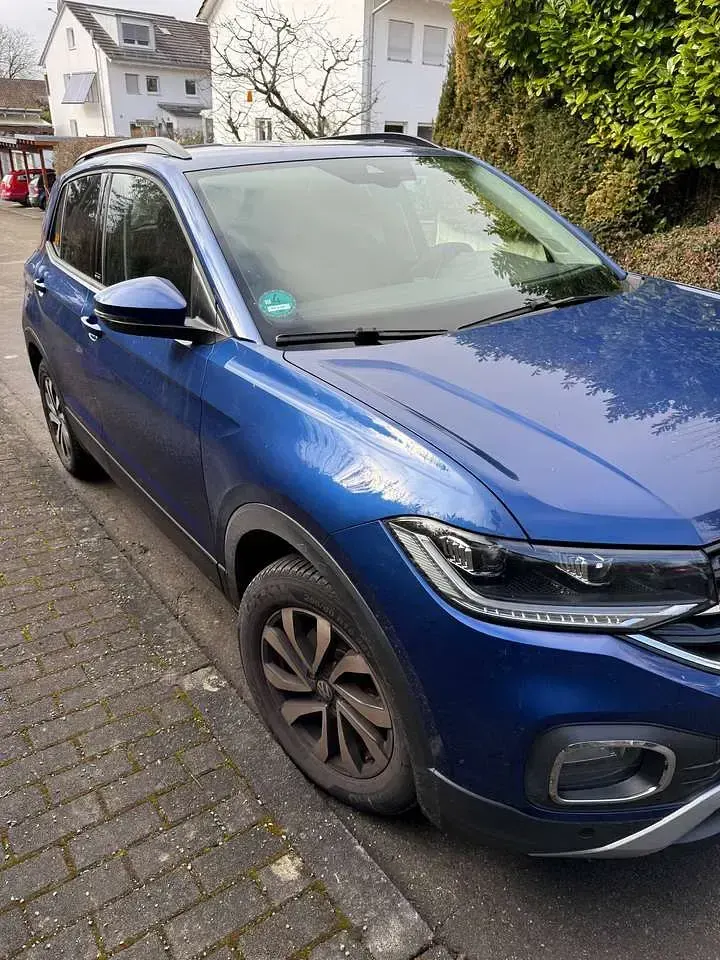 Gebraucht VW T-Cross Life 110 PS (80 kW) 2022 Blau SUV