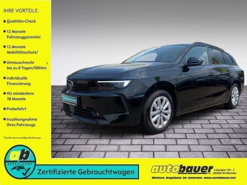 Lackierung schwarz perla nera/ Gebraucht 2024 Opel Astra Enjoy Kombi | 23.900 € (Fairer Preis) - Bild 1/4