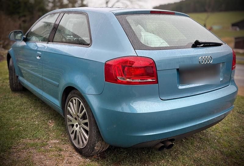 Gebraucht Audi A3 125 PS (91 kW) 2008 Blau Kleinwagen
