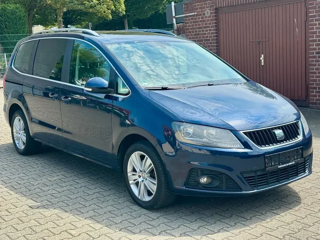 Gebraucht Seat Alhambra 150 PS (110 kW) 2014 Blau Van / Kleinbus