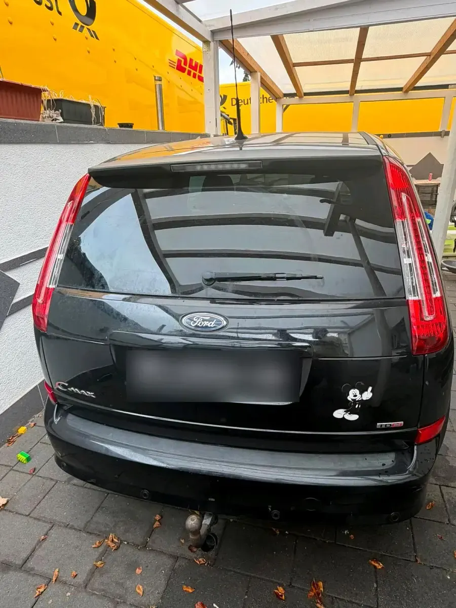 Gebraucht Ford C-MAX Titanium S 109 PS (80 kW) 2008 Schwarz Van / Kleinbus