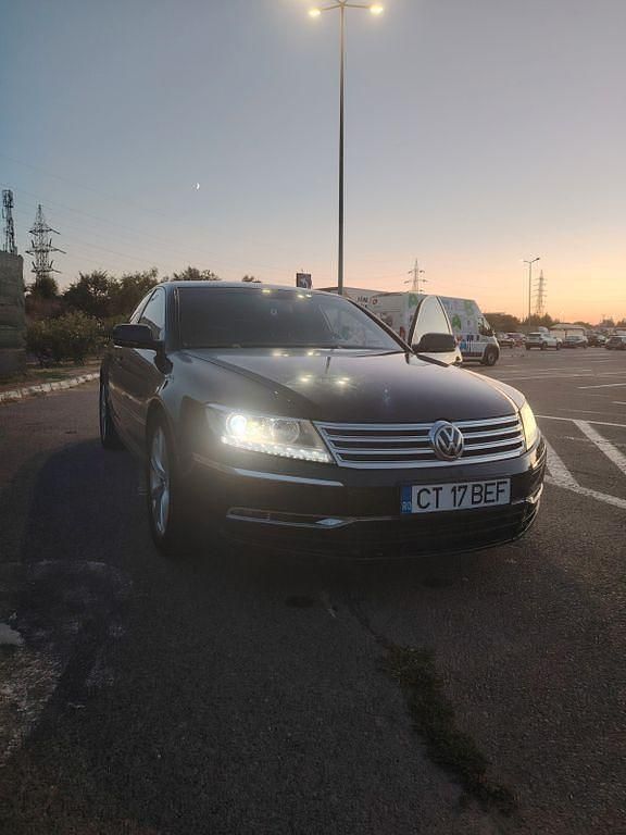 Schwarz Gebraucht 2011 VW Phaeton Limousine | 8.500 € - Bild 1/4