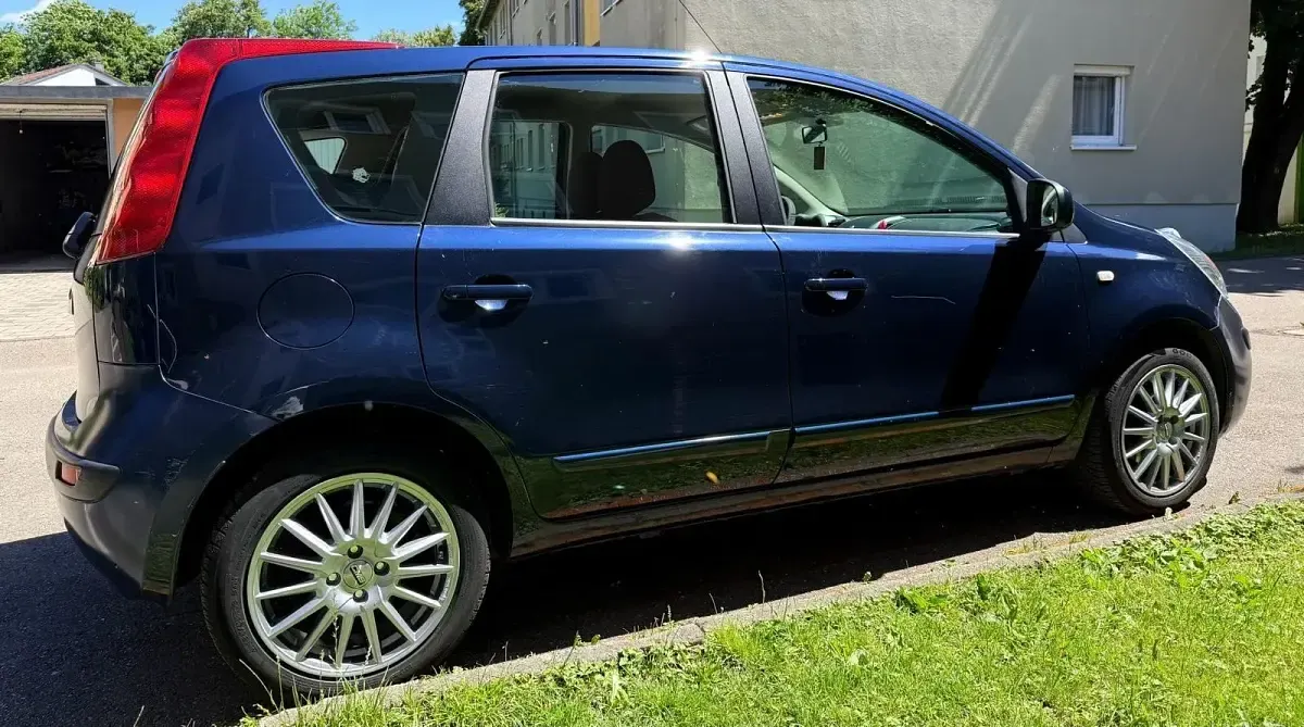 Gebraucht Nissan Note 110 PS (80 kW) 2006 Blau Kleinwagen