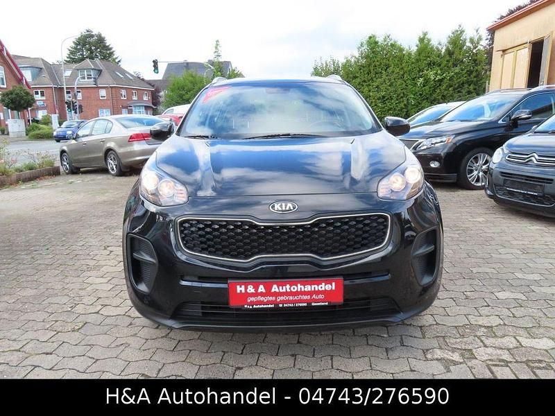 Schwarz Gebraucht 2017 Kia Sportage Edition 7 SUV | 12.999 € (Guter Preis) - Bild 1/4