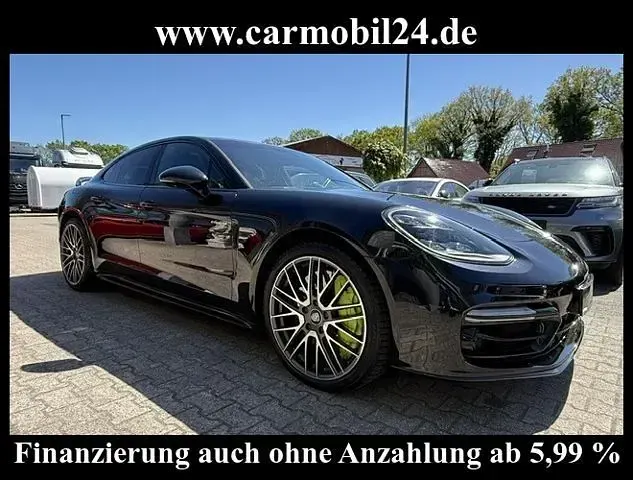 Gebraucht Porsche Panamera Turbo S 700 PS (514 kW) 2021 Tiefschwarzmetallic Kleinwagen
