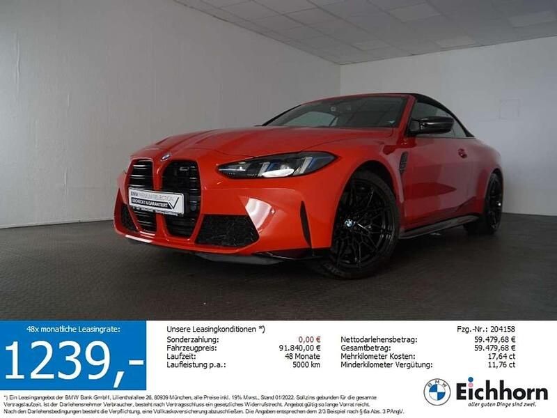 Rot Gebraucht 2024 BMW M4 Cabriolet Competition Edition Cabrio | 86.950 € (Fairer Preis) - Bild 1/4