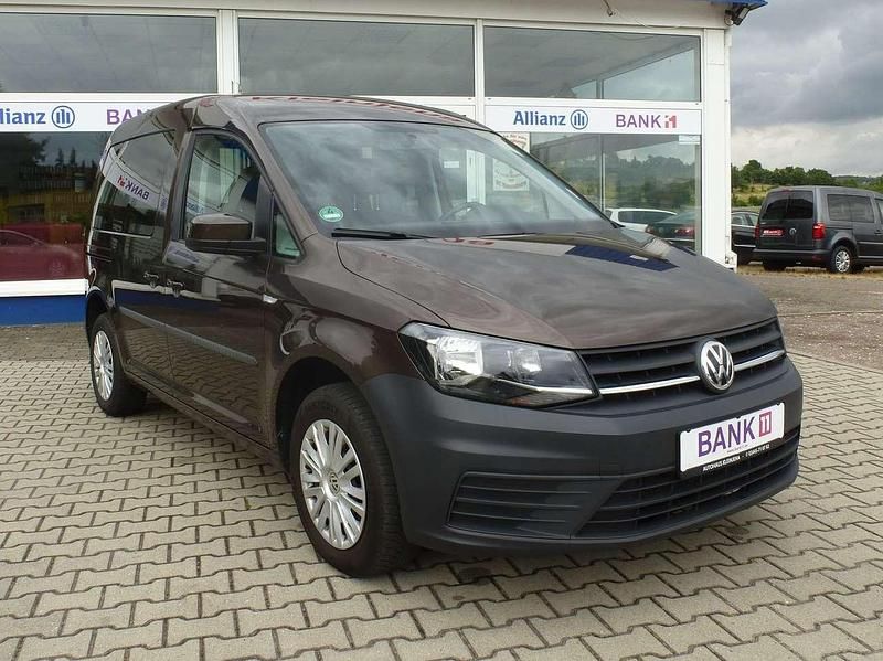 Chestnut brown metallic Gebraucht 2018 VW Caddy Trendline Van / Kleinbus | 13.400 € (Fairer Preis) - Bild 1/4