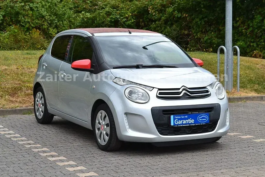 Gebraucht Citroën C1 Feel 82 PS (60 kW) 2015 Grau Kleinwagen