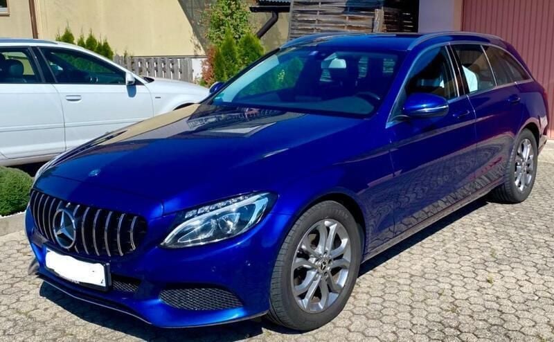 Blau Gebraucht 2016 Mercedes C180 Limousine | 8.000 € (Fairer Preis) - Bild 1/3