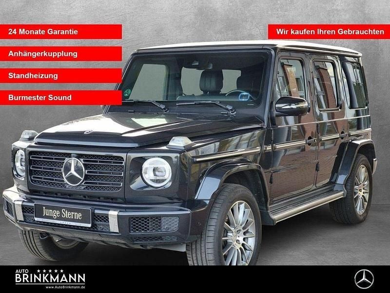 G manufaktur platinschwarz Gebraucht 2021 Mercedes G350 AMG SUV | 109.990 € (Superpreis) - Bild 1/4