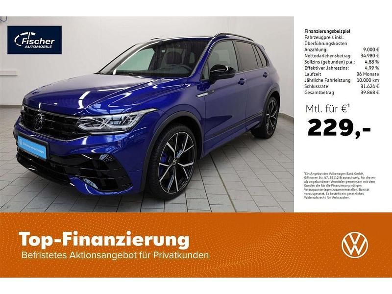 Blau Gebraucht 2022 VW Tiguan R SUV | 43.980 € (Etwas zu teuer) - Bild 1/4