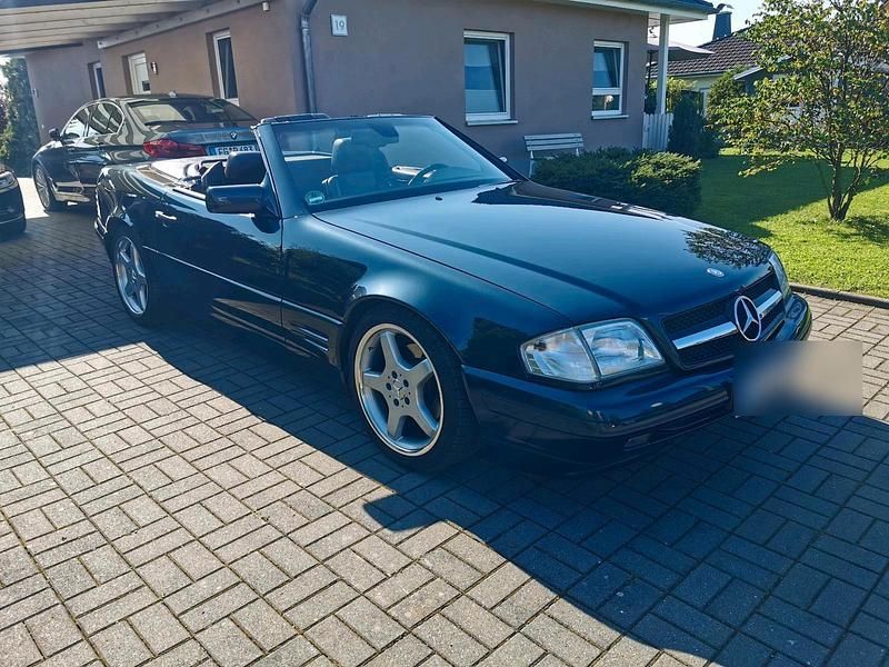 Schwarz Gebraucht 1996 Mercedes SL320 Cabrio | 20.000 € (Fairer Preis) - Bild 1/4