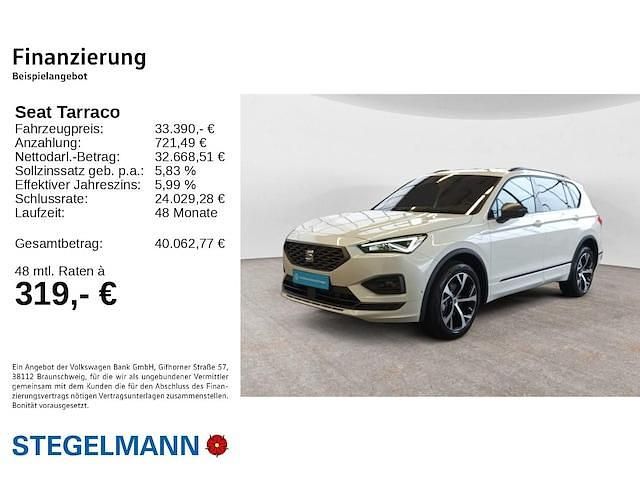 Gebraucht Seat Tarraco Beats 150 PS (110 kW) 2024 Weiß ("orix" weiss) SUV