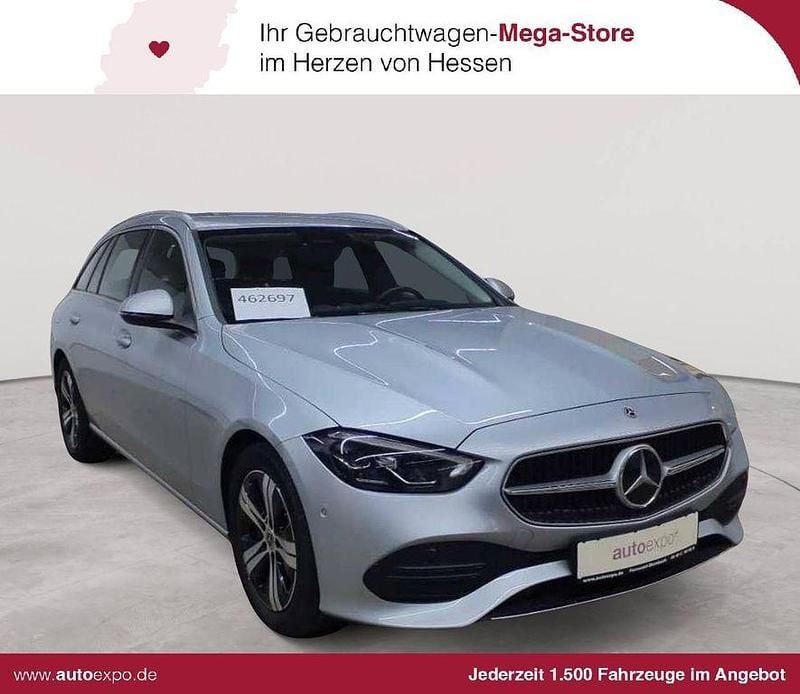 Silber Gebraucht 2022 Mercedes C200 Limousine | 24.689 € (Superpreis) - Bild 1/4