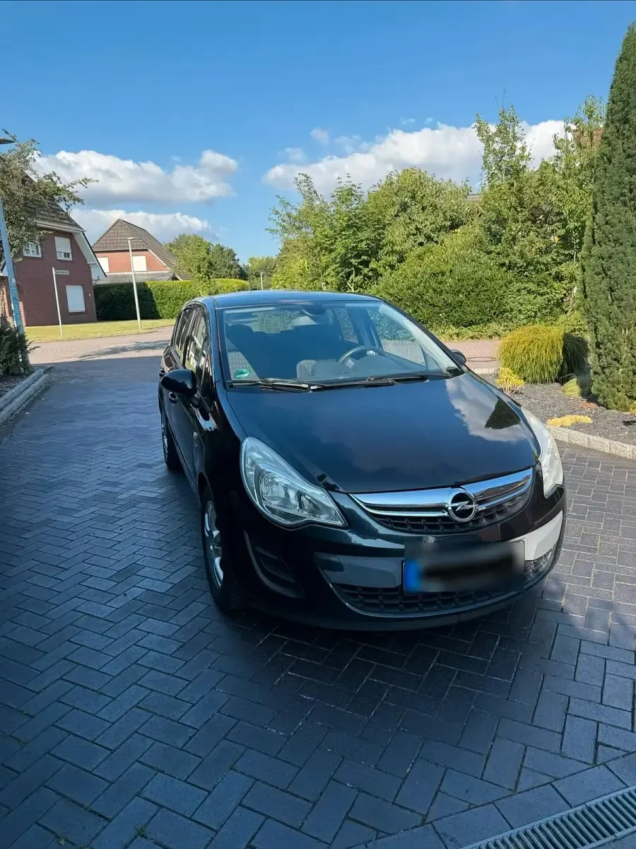 Gebraucht Opel Corsa 100 PS (73 kW) 2013 Schwarz Kleinwagen