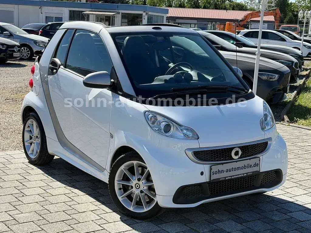 Gebraucht Smart ForTwo Cabrio 71 PS (52 kW) 2012 Weiß Cabrio