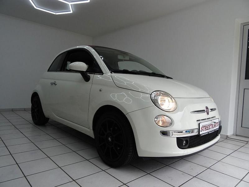 Weiß Gebraucht 2013 Fiat 500 Lounge Cabrio | 7.490 € (Fairer Preis) - Bild 1/4