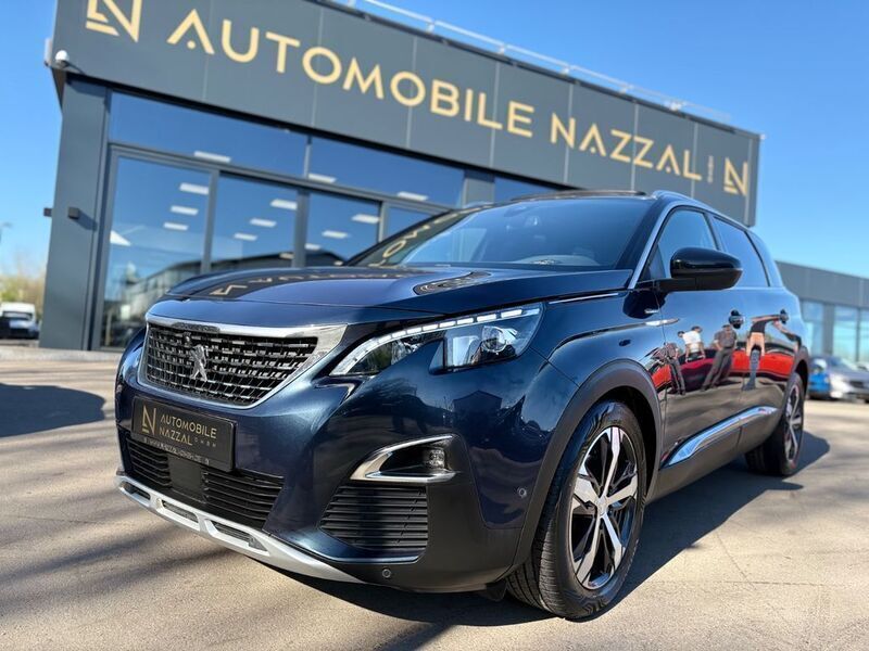 Gebraucht Peugeot 5008 Allure GT-Line 150 PS (110 kW) 2017 Blau Van / Kleinbus
