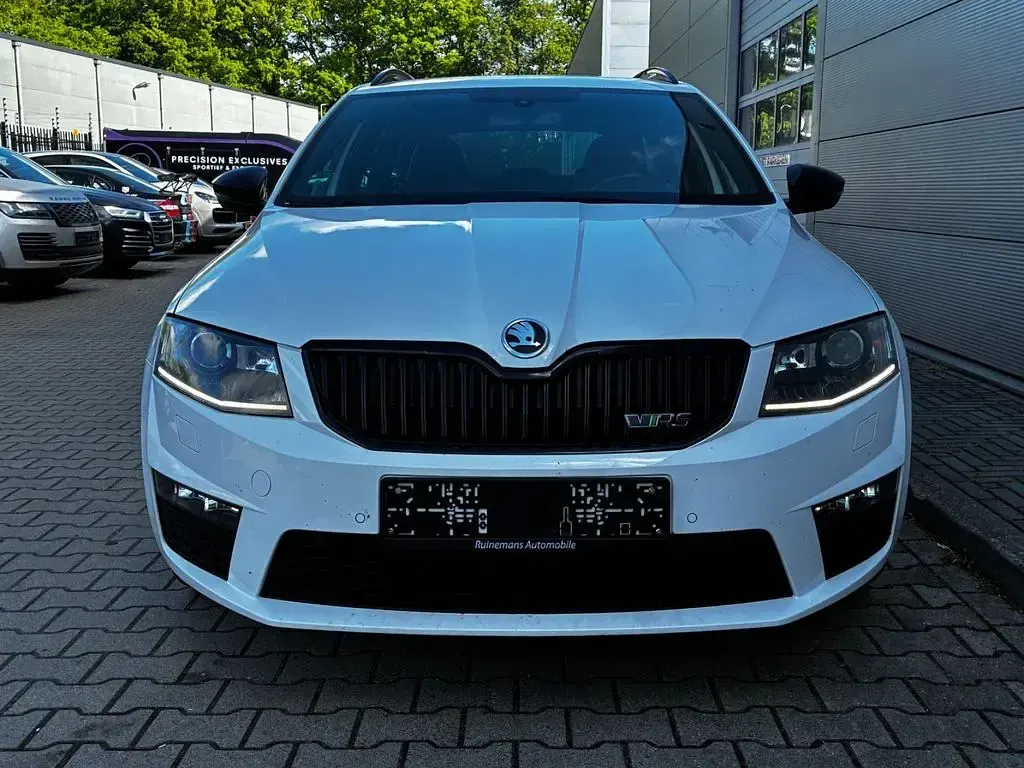 Gebraucht Skoda Octavia RS 220 PS (161 kW) 2014 Weiß Kombi