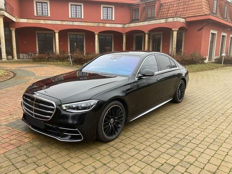 Schwarz Gebraucht 2022 Mercedes S580 AMG Limousine | 94.900 € (Superpreis) - Bild 1/4