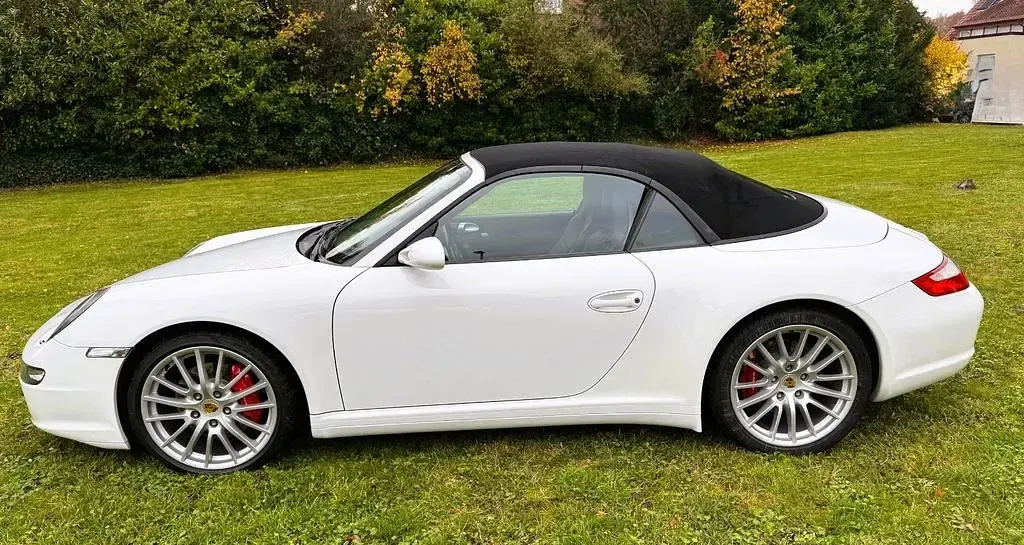 Gebraucht Porsche 997 381 PS (280 kW) 2006 Weiß Cabrio