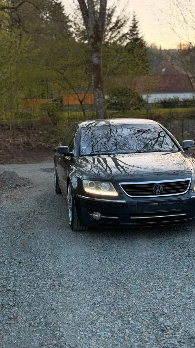 Brugt VW Phaeton 239 HK (175 kW) 2007 Sort Sedan