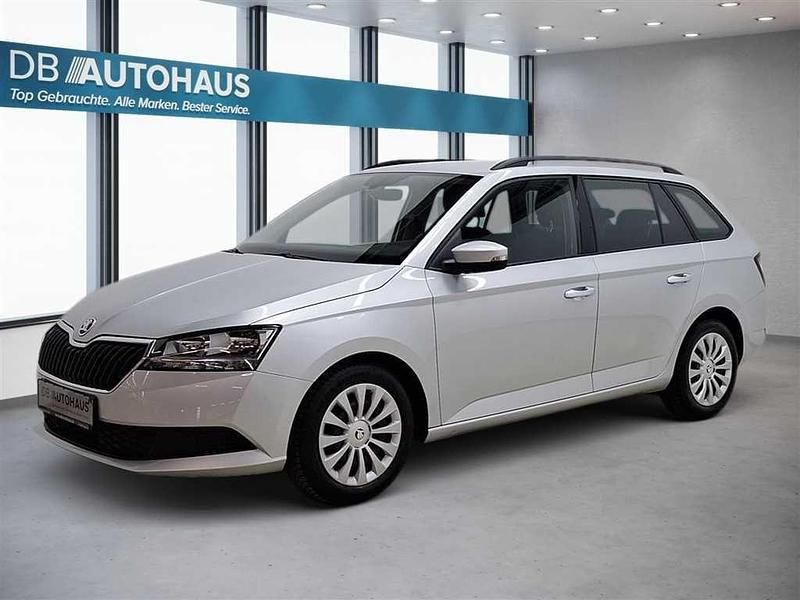 Silber Gebraucht 2022 Skoda Fabia Ambition Kleinwagen | 11.790 € (Guter Preis) - Bild 1/4