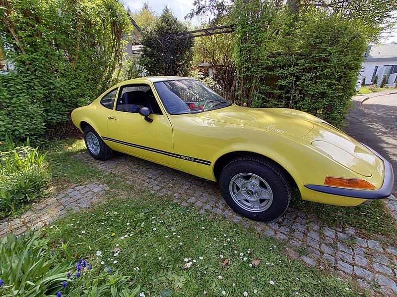 Second-hand Opel GT 102 CP (75 kW) 1972 Galben Coupe