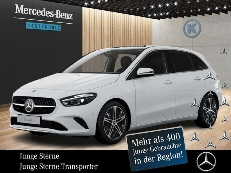 Unilack polarweiß Gebraucht 2024 Mercedes B200 Progressive Van / Kleinbus | 35.880 € (Teuer) - Bild 1/4