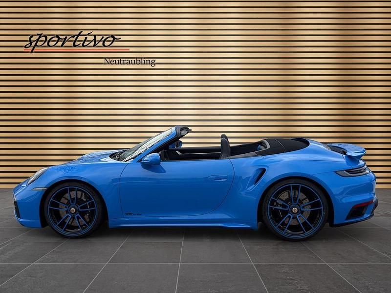 Gebraucht Porsche 911 Turbo Cabriolet 581 PS (427 kW) 2022 Blau Cabrio