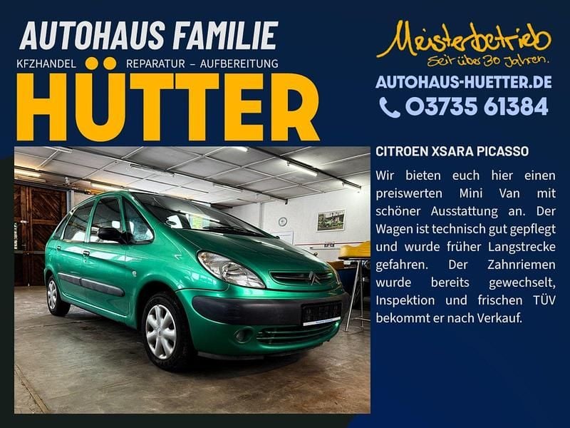 Gebraucht Citroën Xsara 115 PS (84 kW) 2000 Grün Van / Kleinbus