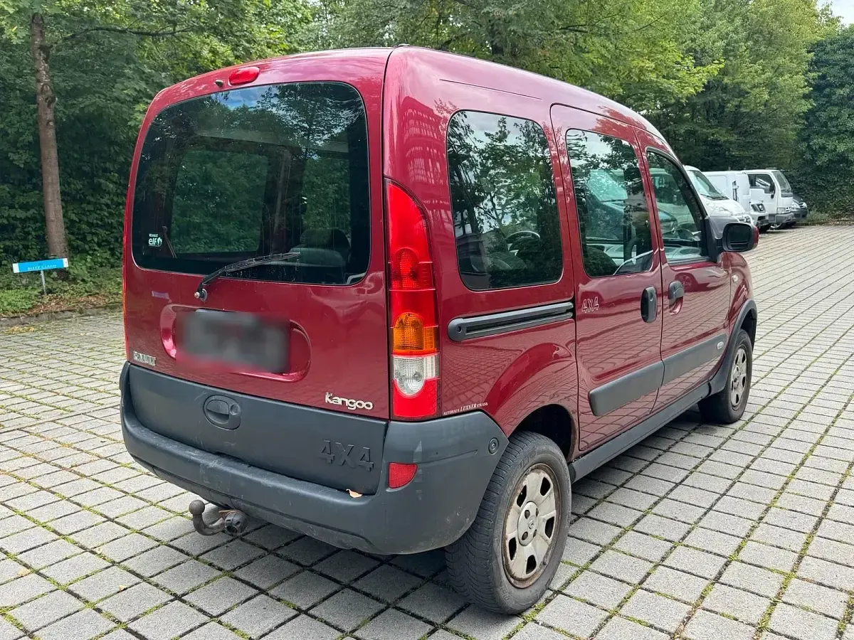 Gebraucht Renault Kangoo 98 PS (72 kW) 2007 Rot Van / Kleinbus