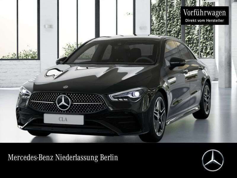 Nachtschwarz Gebraucht 2024 Mercedes CLA180 AMG Limousine | 36.600 € (Fairer Preis) - Bild 1/4