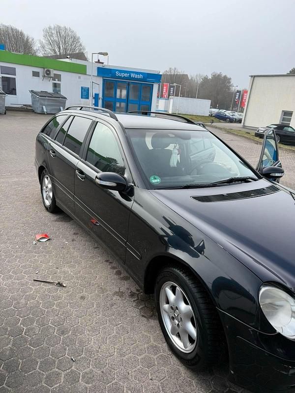 Gebraucht Mercedes C200 2006 Schwarz Limousine