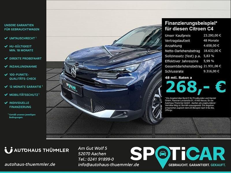Gebraucht Citroën C4 136 PS (100 kW) 2025 Blau Limousine