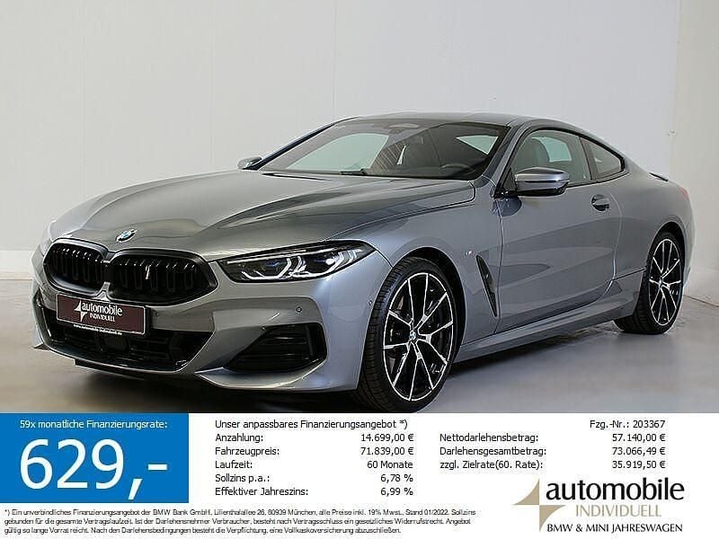 Grau Gebraucht 2024 BMW 840 M Sport Coupé | 71.799 € (Fairer Preis) - Bild 1/4