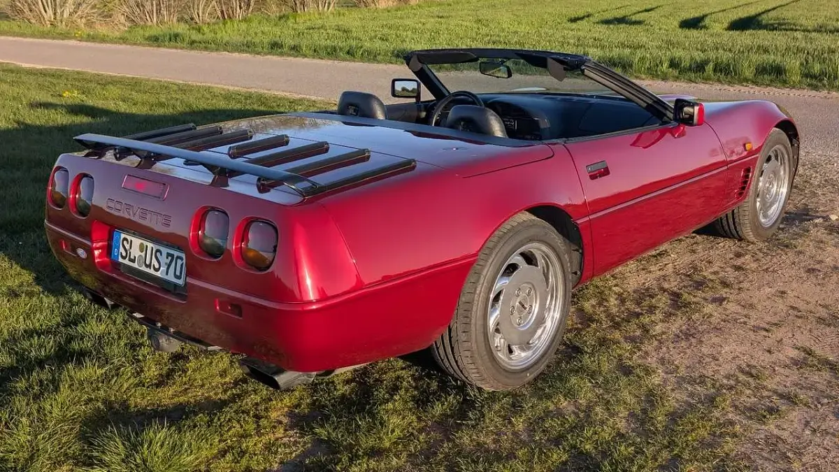 Second-hand Corvette C4 281 CP (206 kW) 1996 Roșu