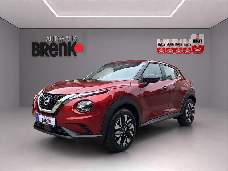Iconic yellow Neu 2025 Nissan Juke Acenta+ SUV | 19.950 € (Superpreis) - Bild 1/3