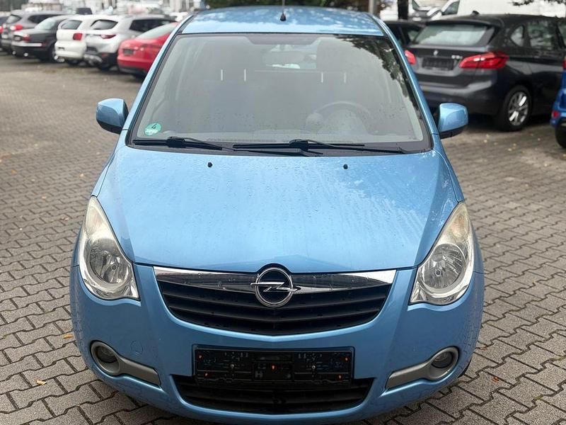 Blau Gebraucht 2008 Opel Agila Edition Kleinwagen | 3.450 € (Fairer Preis) - Bild 1/4