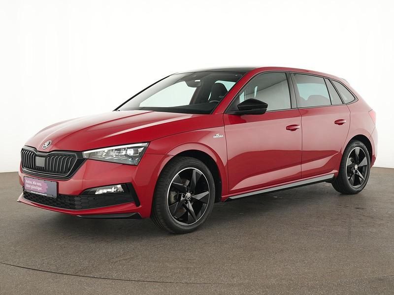 Velvet rot Gebraucht 2021 Skoda Scala Monte Carlo Kleinwagen | 19.210 € (Fairer Preis) - Bild 1/4