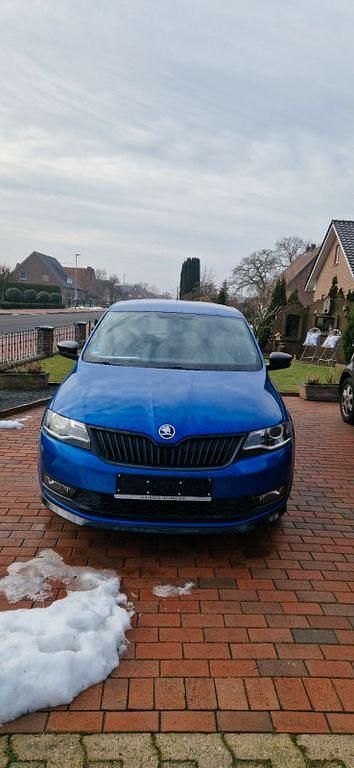 Gebraucht Skoda Rapid Monte Carlo 95 PS (69 kW) 2017 Blau Kleinwagen