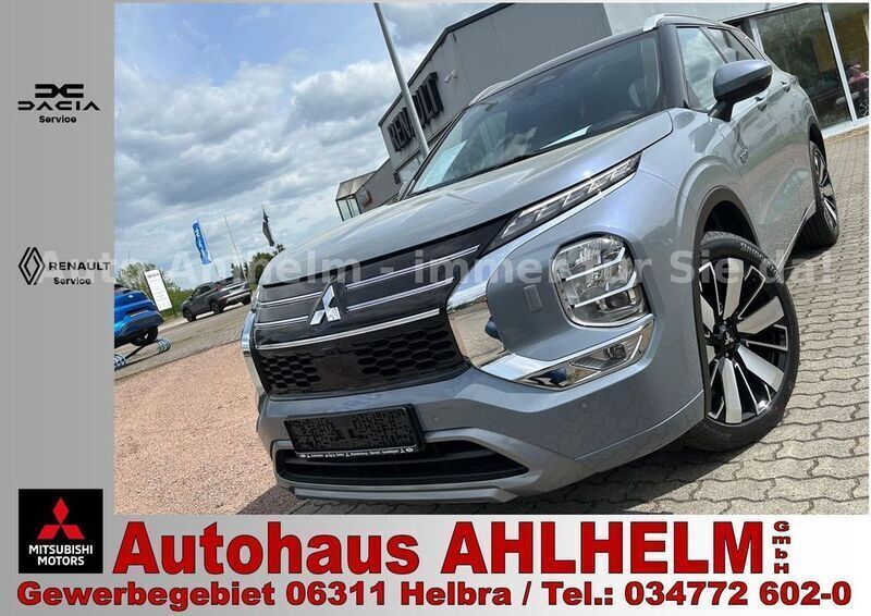 Grau Neu 2025 Mitsubishi Outlander P-HEV Top SUV | 55.590 € (Teuer) - Bild 1/4