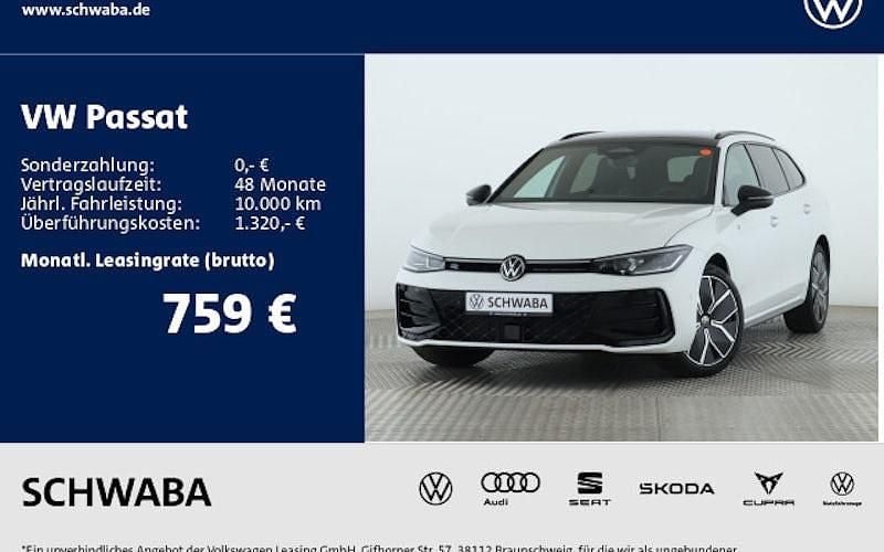 Weiß Neu 2025 VW Passat R-line Kombi | 47.990 € (Guter Preis) - Bild 1/4