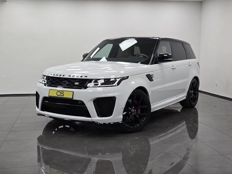Weiß Gebraucht 2022 Land Rover Range Rover Sport SVR SUV | 85.900 € (Guter Preis) - Bild 1/4