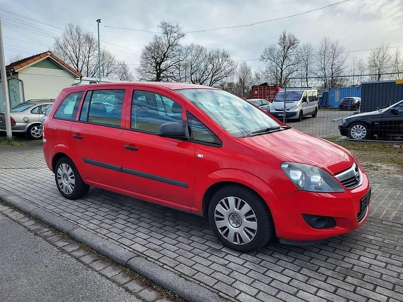 Gebraucht Opel Zafira Edition 150 PS (110 kW) 2009 Rot Van / Kleinbus