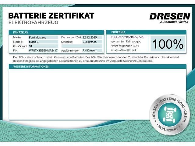 Gebraucht Ford Mustang Mach-E Premium 197 kW (269 PS) 2023 Lucidrot metallic SUV