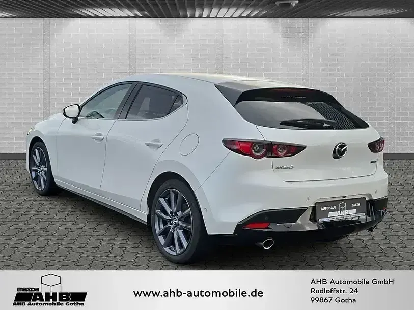 Usata Mazda 3 Selection 162 CV (119 kW) 2021 Bianco Berlina
