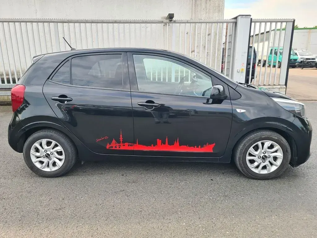Gebraucht Kia Picanto DREAM-TEAM Edition 67 PS (49 kW) 2019 Schwarz Kleinwagen