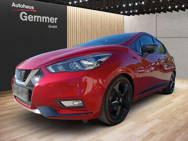 Gebraucht Nissan Micra 117 PS (86 kW) 2019 Red (metallic) Limousine