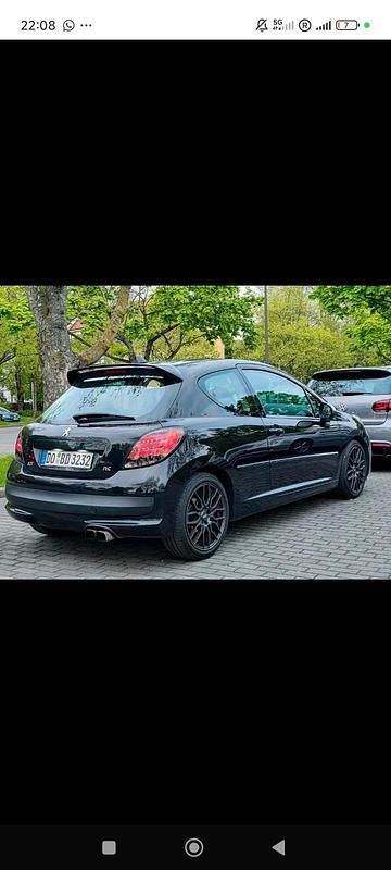 Schwarz Gebraucht 2008 Peugeot 207 RC Kleinwagen | 3.999 € - Bild 1/1